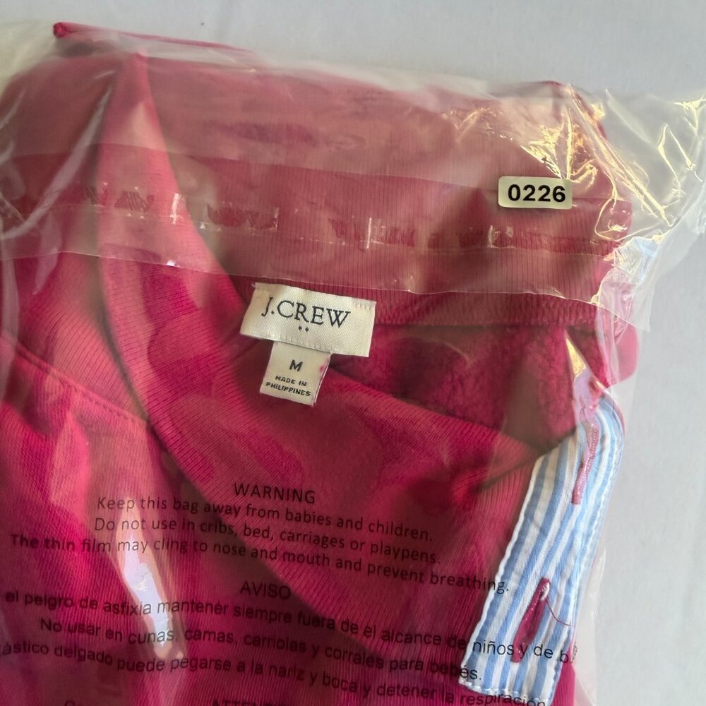 J. Crew Wide button-collar pullover sweatshirt • … - image 8